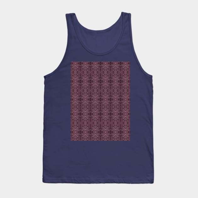 Burgundy Pattern Tank Top by Amanda1775